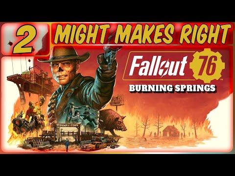 FALLOUT 76: BURNING SPRINGS GAMEPLAY WALKTHROUGH PART 2 (PS5 | MMO RPG | NO COMMENTARY)