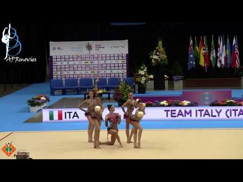 Italy - 3 Bolas + 2 Cordas (Balls + Ropes) - AA - WCC Portimão 2017