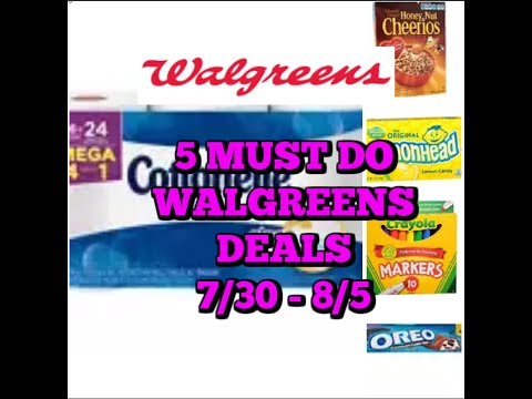 5 MUST DO Walgreens Deals: 7/30–8/5 | FREE Candy, Cheap Cottonelle, & More Video