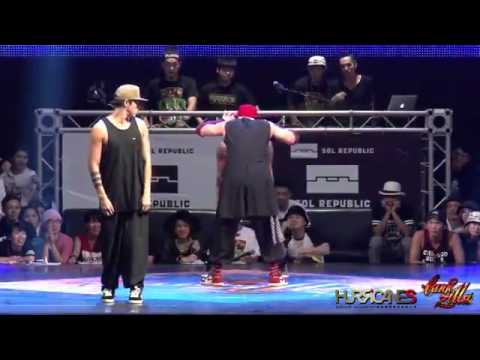 FUNKZILLA GAME WORLD FINAL 2014 Locking All Age Side Judge Solo   Yaobai, Woong, Junior