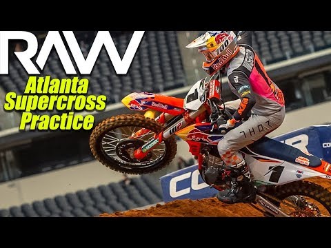 Atlanta Supercross Practice RAW - Motocross Action Magazine