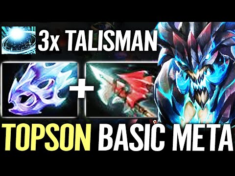 🔥 TOPSON OD 3x Null Talisman + Moonshard Build — Basic MID Build 100% Work META Dota 2 Pro