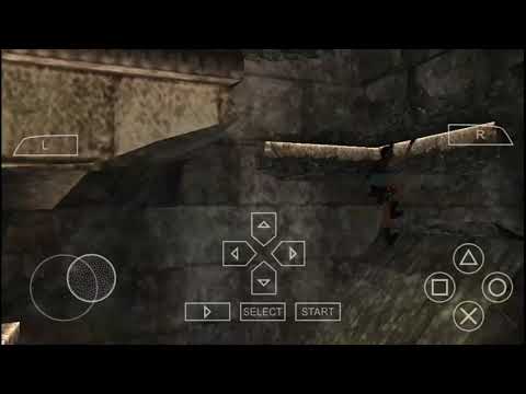 Tomb raider Anniversary psp gameplay walkthrough Grece st. Francis folly ATLAS gate