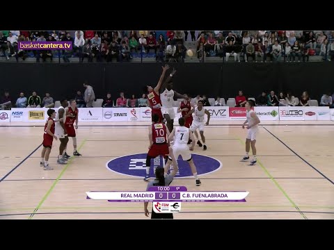 U18M - REAL MADRID vs. FUENLABRADA - FINAL F4 Junior masc. FBMadrid 2019 (BasketCantera.TV)