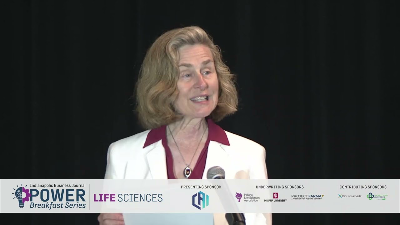 Indiana University Launches IU Health Incubator at IU Lab IBJ Power Breakfast - Life Sciences 2025