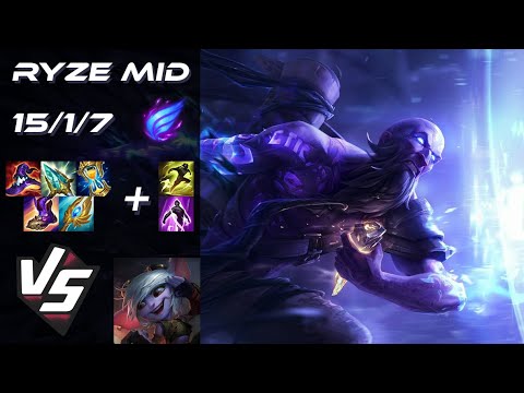 MID Ryze vs Tristana - EU Challenger Patch 25.S1.7
