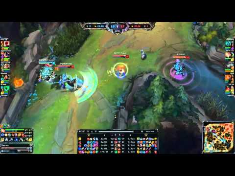 SKT T1 Faker - Lux highlights vs. Nidalee - Korean SoloQ - Season 2015 - League of Legends