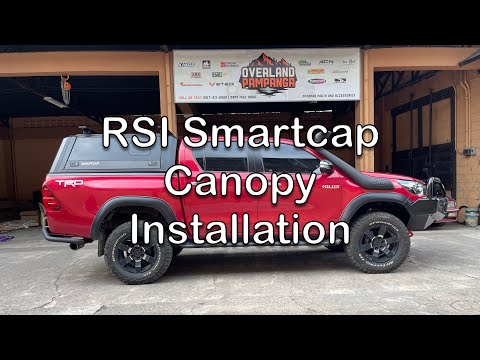 RSI Smartcap Canopy Toyota Hilux Installation