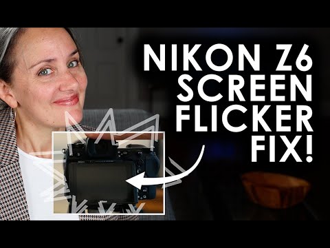 Nikon Z6: LCD screen flickering fix (1595)
