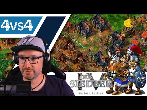 4vs4 Community Game - Die Siedler 4 ENHANCED EDITION - Deutsch - #068