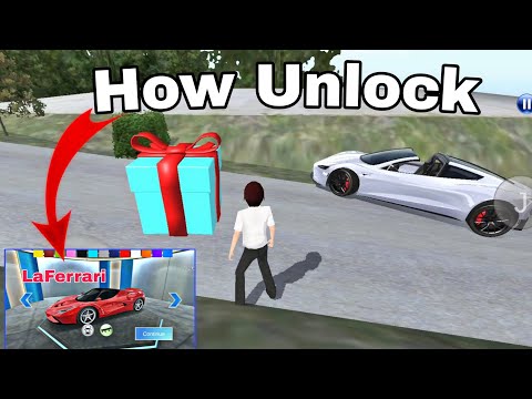 How Unlock LaFerrari ❓| 3D driving class| #carsimulator