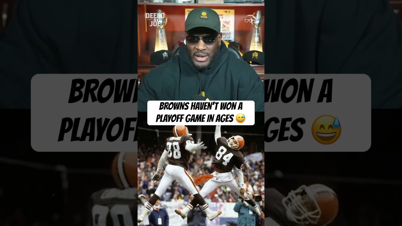 The #Browns haven’t won a playoff game in so long that Deebo was driving illegally 😂 #DeeboAndJoe