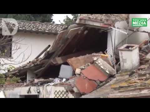 VIDEO - ESPLOSIONE VILLETTA LOCALITA BAGNO A RIPOLI