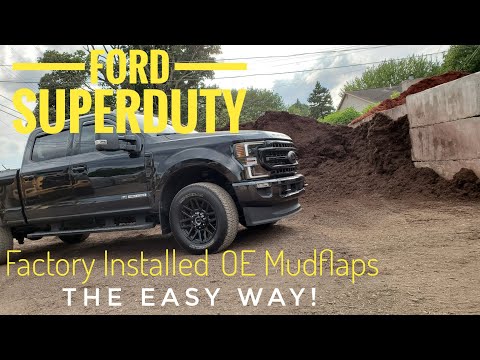 New Ford Superduty | FACTORY INSTALLED | OE Mudflaps