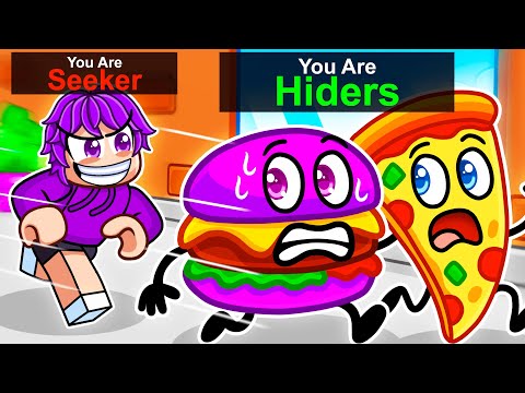 Roblox Hide and Seek as FOOD…