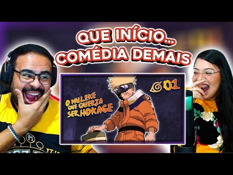 REACT EM CASAL Malandragem Ninja - Episódio 1: O MULEKE QUE QUERIA SER HOKAGE!