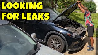 Mazda CX-5 | Bleeding the coolant & locating leaks