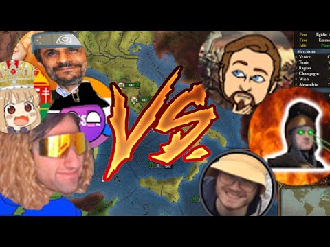 BATTLING THE MASTERS OF EUROPA UNIVERSALIS AS ITALY in Creators MP FINALE
