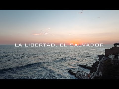La Libertad Beach at Sunset 🌅 | Relaxing Bossa Nova | Cinematic Osmo 6