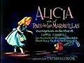 Opening To Alice In Wonderland 1994 VHS Spanish Languege Disney