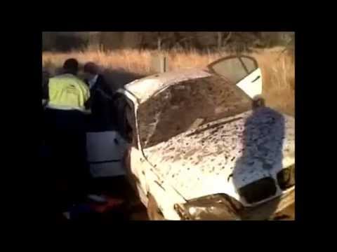BMW somersaults across N4 Highway