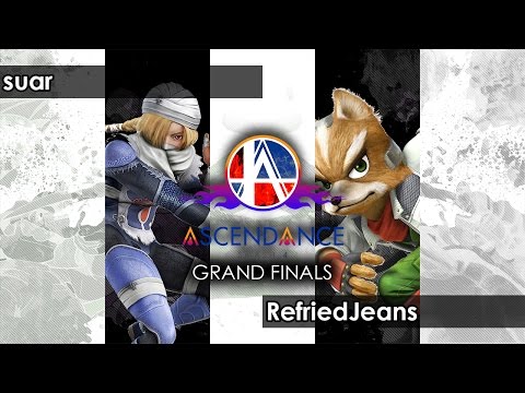 Smash 4: PG | suar (Sheik) V UMA | RefriedJeans (Fox/Cloud) - Ascendance 28 Tournament SSB4