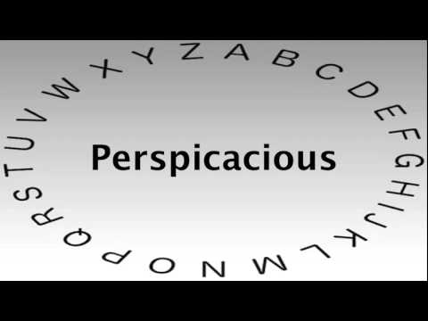 SAT Vocabulary Words and Definitions — Perspicacious
