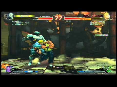 SSF4 AE Endless Battle - rekkaTEC (Seth) vs Acid cQc (Cody)