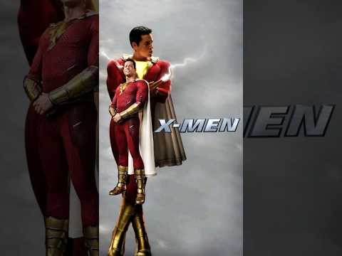 Shazam vs X-Men #marvelvsdc