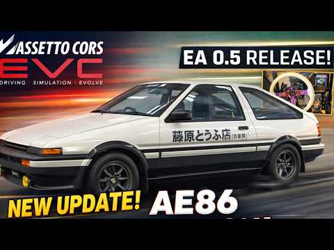Assetto Corsa EVO New Update 0.5 - 7 NEW Cars + 2 NEW Tracks!!