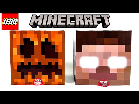 I'm Opening😱 LEGO MINECRAFT LARGEST HEROBRINE Horror RANDOM BOX