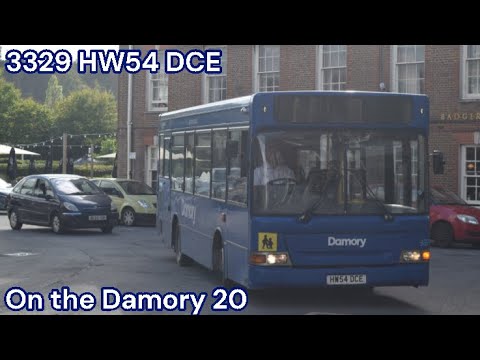 (A354) Damory Dennis Dart MPD 3329 HW54 DCE on the Damory 20.