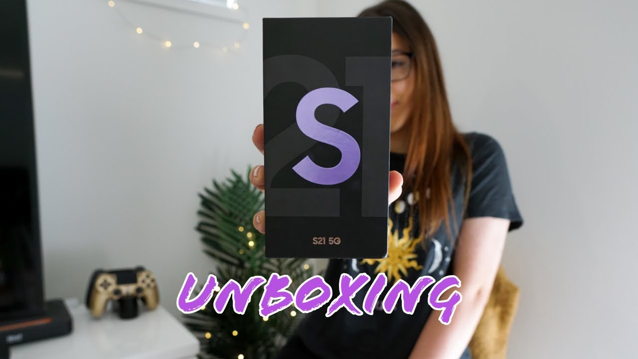 Samsung Galaxy S21 Unboxing Phantom Violet Edition