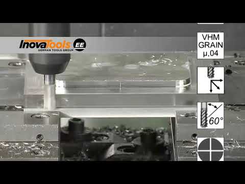 InovaTools / 666 120 00 / Solid carbide end mills INOX