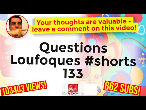 Questions Loufoques #shorts 133