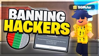 Banning Hackers With ADMIN PANEL In Da Hood! 👑 (TIKTOKER LOCKING?!)