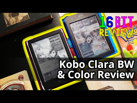 Is Kobo's First Color E-Reader Worth Upgrading To? - Kobo Clara BW & Color Review - #16BitReview