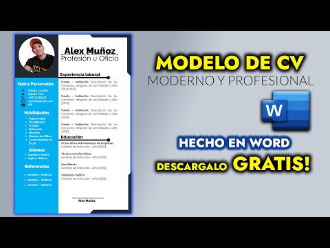¡Cómo hacer un CV Profesional en Word | Obtén Plantilla Gratuita!