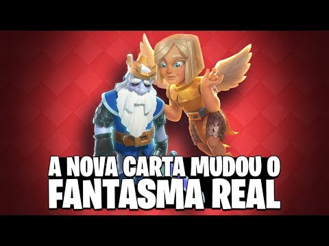 A NOVA CARTA já MUDOU o FANTASMA REAL no Clash Royale