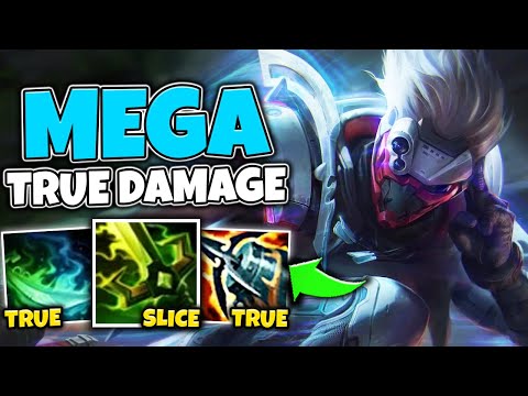 SLICE THROUGH TANKS INSTANTLY WITH MEGA TRUE DAMAGE MASTER YI (SEASON 11) - League of Legends