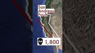 What if the San Andreas Fault Moves? #california #earthquake
