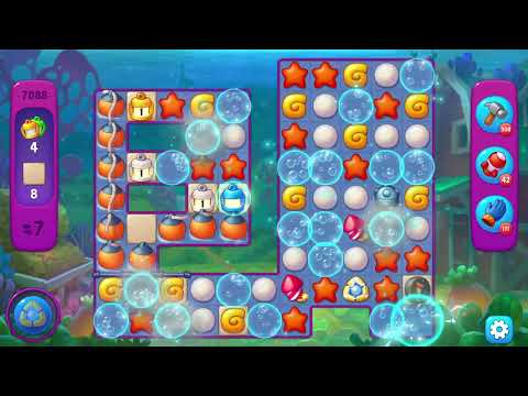 Fishdom 7088 Super Hard Level - 16 moves - NO BooSTERS
