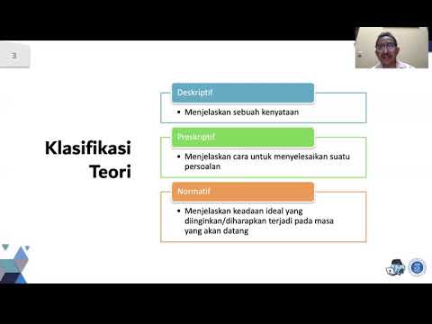 PL 6107 Teori Perencanaan Lanjut - Modul 1.1 (Pengertian Teori)