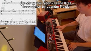 Diana Krall - Fly Me To The Moon 2002 (Solo Transcription by Leander Neidig)