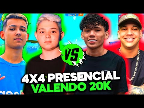 4X4 PRESENCIAL! LOUD VS PAIN! VALENDO 20K