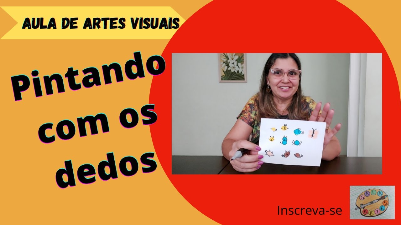 PINTURA COM OS DEDOS