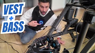 Racing With Bass Shakers is Silver, Adding Bhaptics is GOLD!
