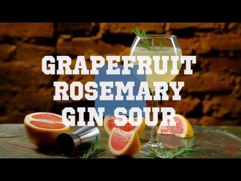 Grapefruit Rosemary Gin Sour - Rezept & Tipps zur Zubereitung