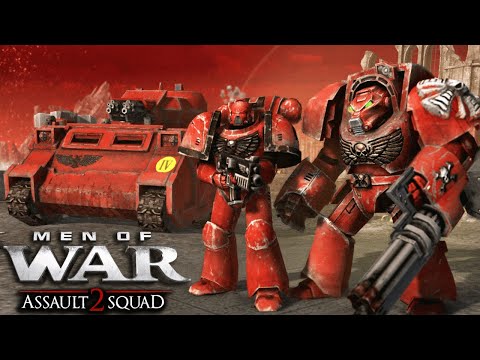 Ultimate Mod WARHAMMER 40K: Blood Angels vs Black Legion! - Men of War: Assault Squad 2