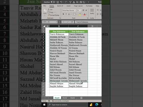 MS Excel Time Saving Tips! Excel Short Tips and Tricks